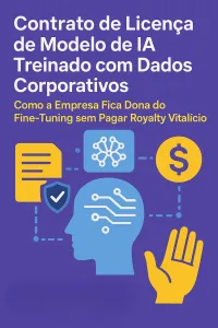 Imagem principal do artigo Contrato de Licença de Modelo de IA Treinado com Dados Corporativos